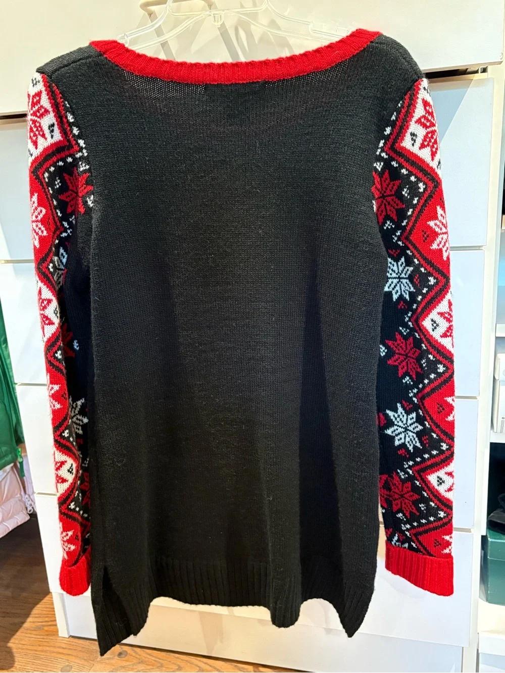 united states sweaters festive black